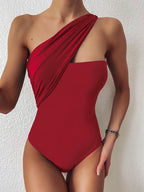 Women's Conservative Sexy Swimsuit with Slimming Design