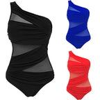 Plus Size Mesh Bikini Swimwear Set