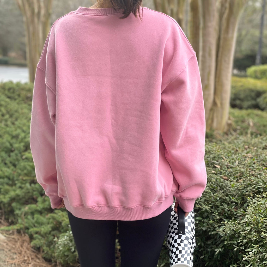 Live Music Lover Oversized Sweatshirt | Streetwear