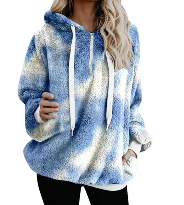 Reversible Tie-Dye Hooded Sweatshirt | Streetwear