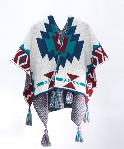 Contrast Print Zip-Up Long Bodysuit