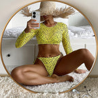 2022 New Women's 3-Piece Sexy Bikini Swimwear Set
