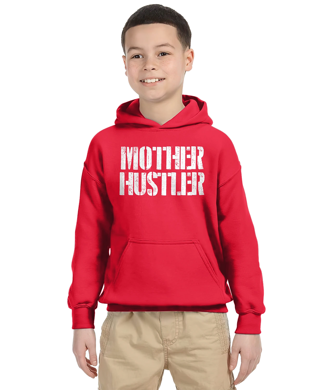 Mother Hustler Unisex Kids Hoodie | Streetwear