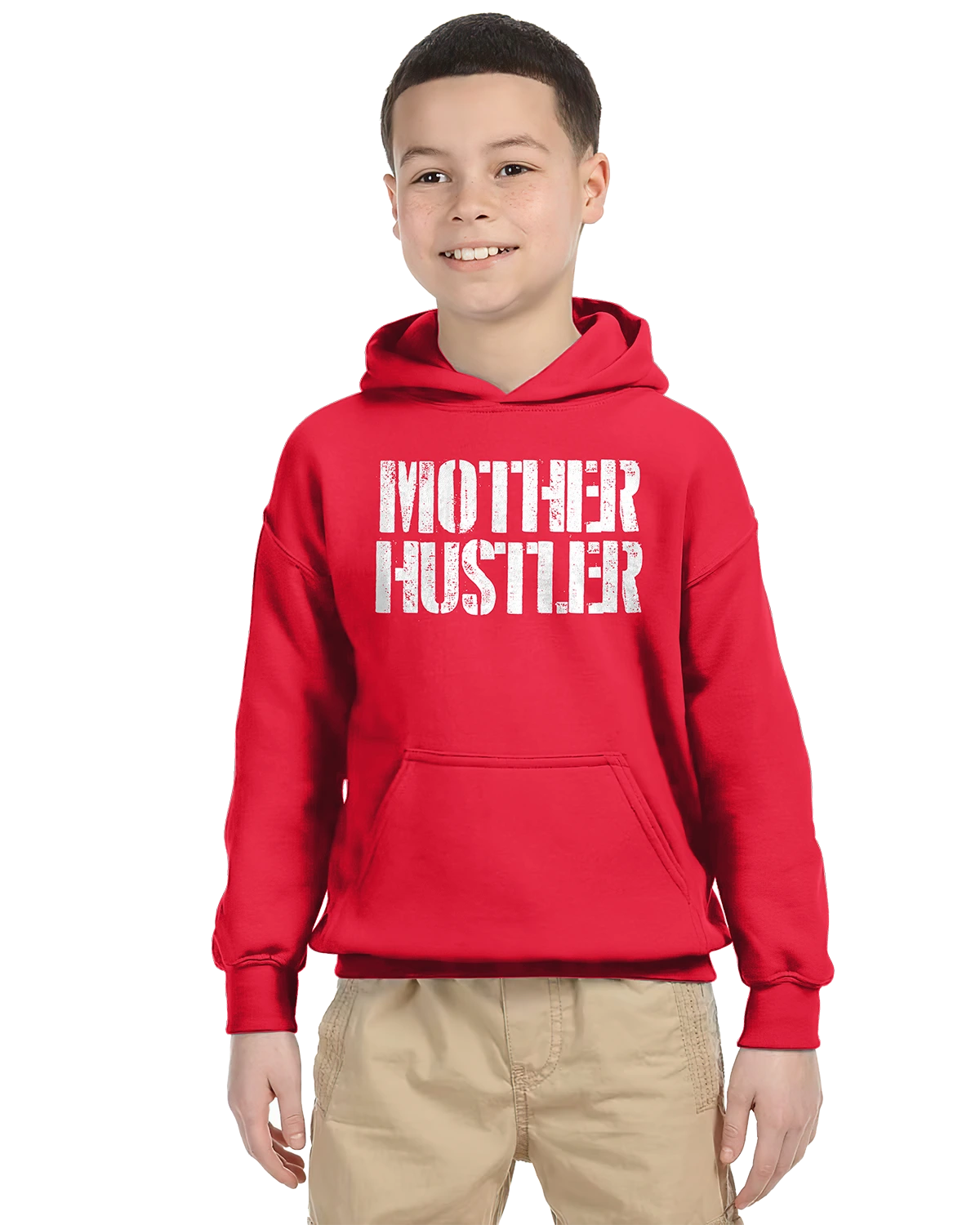 Mother Hustler Unisex Kids Hoodie | Streetwear