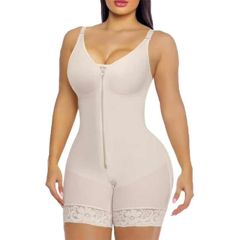 Women's Shapewear Bodysuit with Zipper