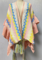Ethnic Style Knitted Cardigan