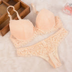 Lace Thong Set - Women's Sexy Lingerie Outfit