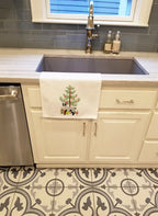 Texas Heeler Christmas Tree Kitchen Towel Set of 2
