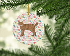 Highlander Lynx #3 Cat Christmas Ceramic Ornament