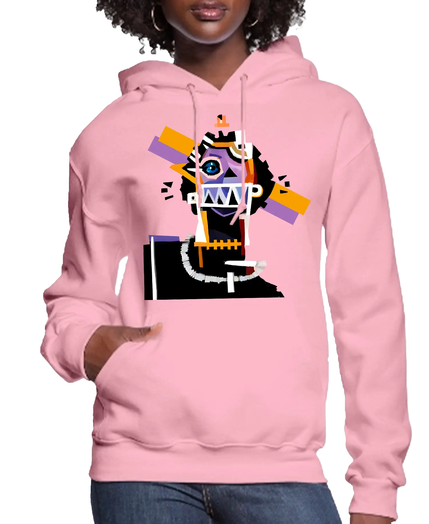 Neocubism Artwork Women’s Hoodie | Streetwear