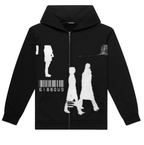 Euro American Gothic Zipper Hoodie Sweatshirt | Streetwear