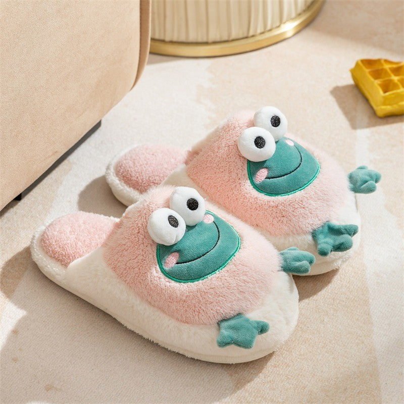 Kawaii Lady's Sweater with Funny Design & Slippers (One Pair)