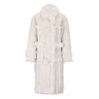 Women's Long Fur One-Piece Coat
