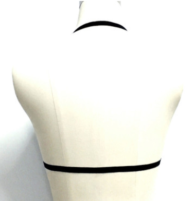 Gothic Body Harness Lingerie Outfit