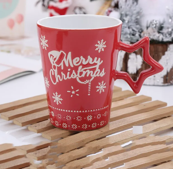 Cartoon Christmas Ceramic Mug