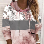 Printed Hooded Fleece Sweatshirt | Streetwear