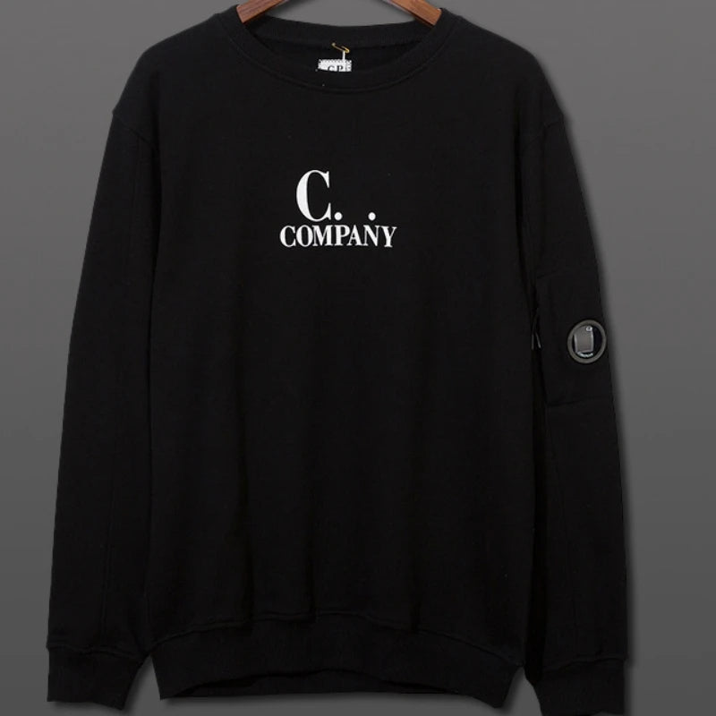 Fashion Unisex Round Neck Graphic Sweater for Men