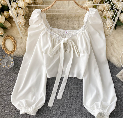 Off-Shoulder Women's Cropped Top for Hot Girls