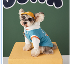 Contrast Color Two-Piece Pet Sweater Fashion Stitching