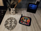 Bernese Mountain Dog Christmas Pair of Pot Holders