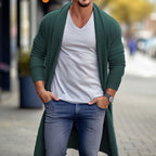 Men's Oversized Long Wool Coat