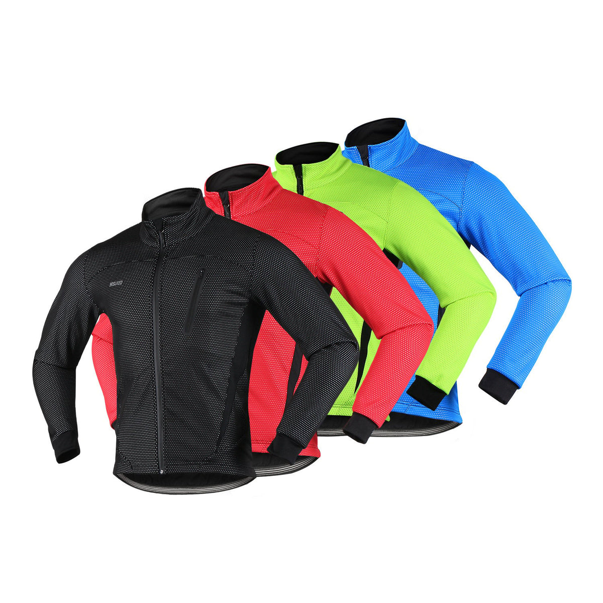 Arsuxeo Fleece Outdoor Sports Jacket for Cycling