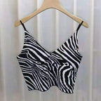 Striped Spaghetti Strap Vest for Trendy Street Style