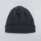 Children's Double Layer Thick Wool Knitted Hat | Embroidered Cap