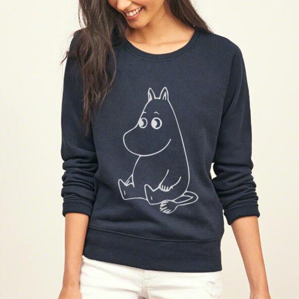 Autumn Warm Printed Wool Women's Pullover | Streetwear