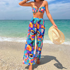 2023 Summer Women's Strapless Backless Bikini Swimsuit