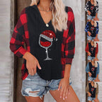 Christmas and Halloween Printed Sweater for Women
