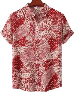 Vividuz Juiz de Fora Christmas Print Short Sleeve Shirt
