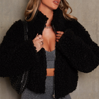 Lambswool Short Coat for Women
