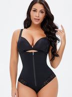 Plus Size Waist & Belly Slimming Bodysuit