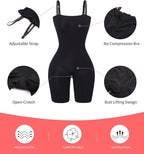 Women's Push Up Support Corset Bodysuit with Detachable Straps
