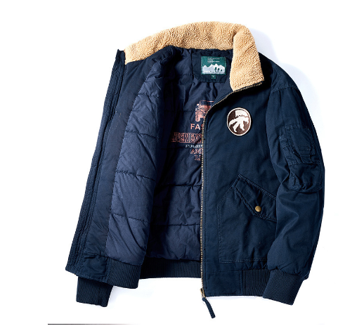 Apollo Jacket - Casual Loose Fit Cotton Coat (One Piece)