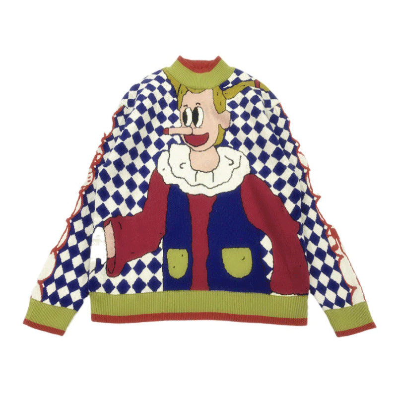 Double-sided Jacquard Thick Sweater for Kids