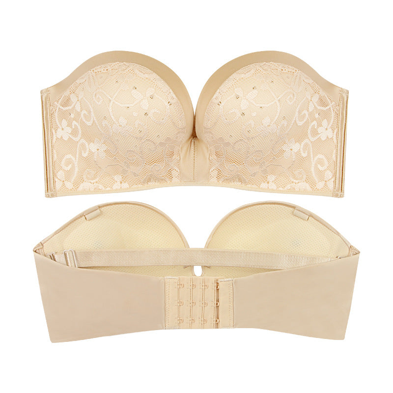 Miracle 2nd Gen Strapless Breathable Lace Bra