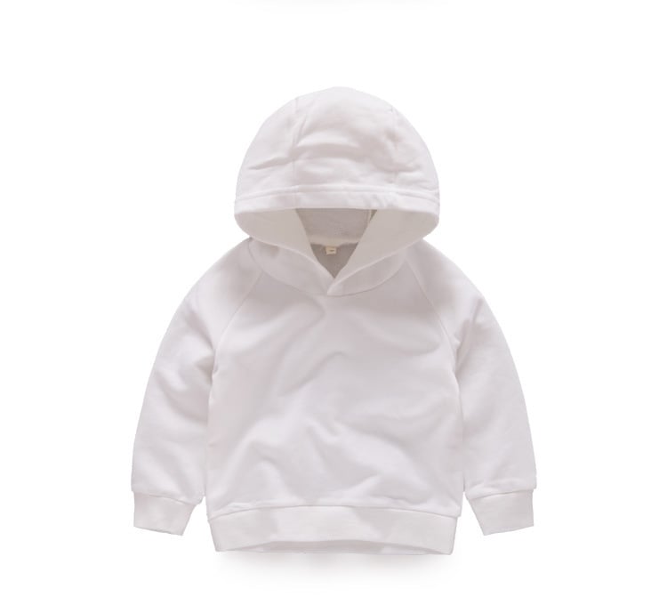 Children's Hooded Pullover Sweater for Autumn
