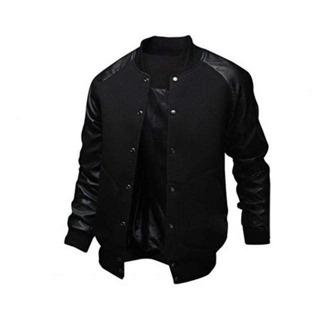 2022 New Men's Baseball Jacket with Large Pockets