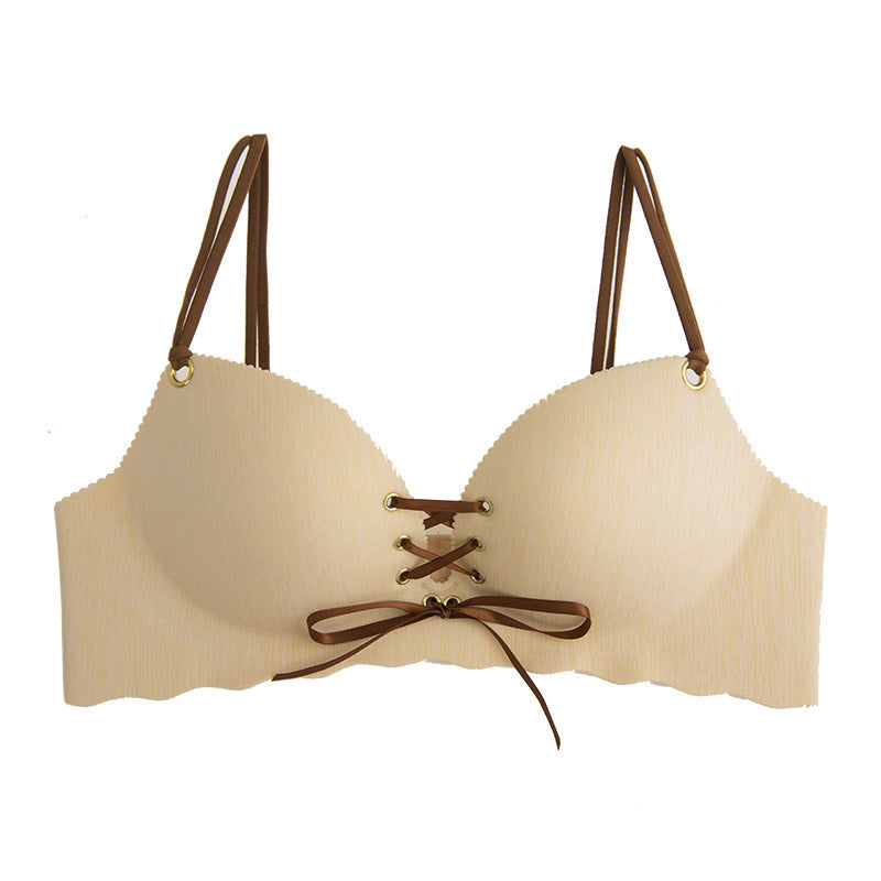 Seamless Girls' Underwear, Bra and Bustier Set