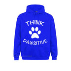 Cute Dog Paw Print Hoodie - Positive Gift for Women