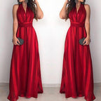 2024 Summer Women's Sexy V-Neck Casual Long Dress