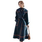 Medium Length Women's Woolen Jacket