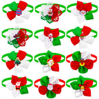 Christmas Pet Bow Tie Ornament for Dogs and Cats