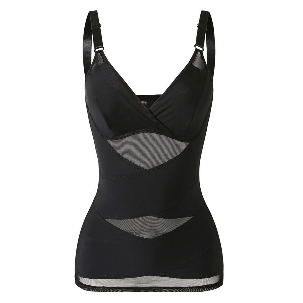 V-neck Jumpsuit Shaping Corset