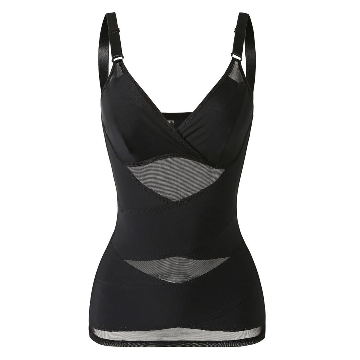 V-neck Jumpsuit Shaping Corset