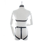 Leather Bondage Outfit, Leather Clothing, Lingerie