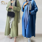 2023 Loriya Casual Plus Size Cotton Cardigan LR600
