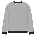 Knitted Whale Tail crew neck sweater